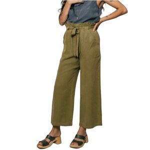 Back Beat Co. Olive Wide Leg Pants